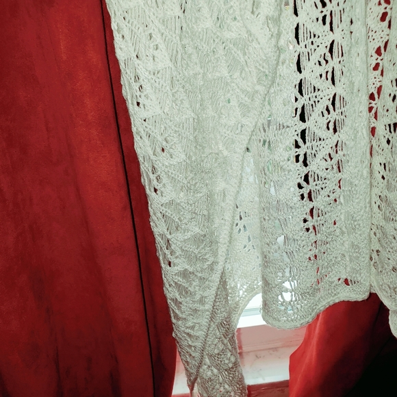 Knitted long cardigan by Charming Charlie. Size S - Picture 5 of 6